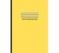 10mm Squared Paper - Maths Exercise Book A4: 100 Page Notebook of Graph Paper - 1cm Grid - 90 GSM Paper, for School, Office, Home