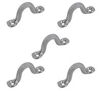 10mm Stainless Steel Wire Sheet Eye Tie Down Hook Strap 316 Marine Grade