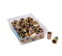10mm Steel Nut Serts Inserts Rivet Nut Threaded Inserts Blindnut Rivnut Fastener
