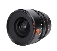 10mm T2.1 Cine Lens for E Lens Mount, for FS Series, APS C 260 Deg Ultra Long Focus Large Aperture Cameras Lens for Portraiture Street Photography, Manual Focus (Black)
