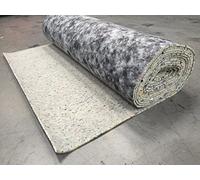10mm Thick PU Carpet Underlay Rolls | Choose from 30 Sizes | 95m² Total Area | UK Manufactured Quality Luxury Feel