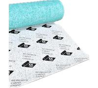 10mm Thick PU Foam Carpet Underlay Luxurious Comfort Soft, Durable & Stain-Resistant Great Heat & Sound Insulation Eco-Friendly Ideal for Bedrooms & Living Rooms (Roll 15 Square Meter)