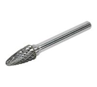10mm Tungsten Carbide Rotary Burr Bit - Arc Round Nose Engraving Milling Tool