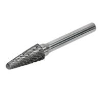 10mm Tungsten Carbide Rotary Burr Bit - Conical Ball Nose Engraving Milling Tool