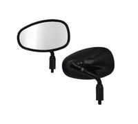 10mm Universal Vintage Oval Motorcycle Back Rearview Mirror Housing Side For Prince GV300S Side Mirrors