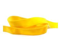 10mm Velvet Ribbon Quality Single Sided Ribbon by The Metre, Yellow, 1 Metre