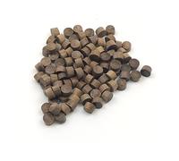 10mm Walnut Flat Head End Grain Plug - Pack of 100