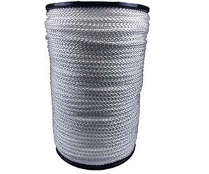 10mm White Braided Polypropylene Rope 100 Metre Reel, Poly Cord Sailing DIY Camping