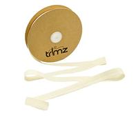 10mm x 50m: Trimz Natural Cotton Herringbone Tape 10mm x 50m | Extra Long Slim Craft Tape | Quilting, Extensive Detailing