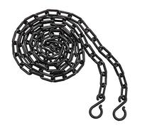 10mm x 5m Plastic Warning Chain - Traffic Control Ber for Highways, Parking Lots & Hazard Zones - Effective Safe Signal Chain for Enhanced Visib