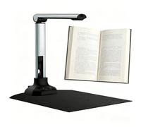10Mp Document Scanner, Portable Hd Book Scanner with Auto Focus, Fast A4 Scanning for Office, School, Home & Business Use