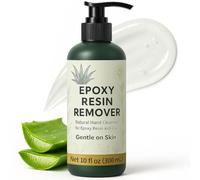 [10oz] Epoxy Resin Cleaner/Remover - Natural Hand Cleaner, Gentle & Moisturizing, For Artists & Resiners, Magically Removes Uncured Resin, Glue, & Paint from Skin, Tools, Molds, Work Surfaces, & More