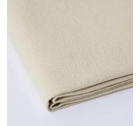 10oz Heavy Duty Cotton Canvas Fabric 60" x 40", Thick Cotton Duck Cloth for Painting, Sewing, Crafts, Tote Bags, Embroidery, Home Decor, Drop Cloth (Beige)
