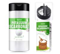 10oz Potassium Bicarbonate - 100% Pure Potassium Bicarbonate Powder for Plants, Cakes, Winemaking, Leavening, Food Grade Natural Baking Soda Leavening Agent for Baking, Snacks, Cookies