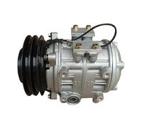 10P25B AC Air Conditioning Compressor Compatible for Toyota Coaster Hino Rainbow Bus 24V 047200-6290 047300-3250 147100-4210 1471004210(24V)