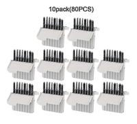 (10pack 80pcs) 40pcs/80pcs Phonak Hearing Aid Ear Wax Protection Filter Cleaning Tool Accessories Hearing Aid Cerustop Wax Guards Widex, Unitron