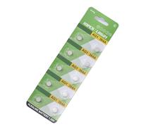 10Pack AG1 AG3 AG4 AG10 AG13 1.55V Alkaline Coin Batteries Long Last Power Button Cells For Small Electronics Long Life Button Batteries