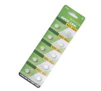 10Pack AG1 AG3 AG4 AG10 AG13 1.55V Alkaline Coin Batteries Long Last Power Button Cells For Small Electronics Long Life Button Batteries