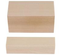10Pack Basswood Carving Blocks Kit Blanks Beginners Unfinished Wood Block Kit(5L+5S) for Carving and Whittling