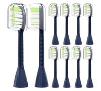 10Pack Brush Heads, Compatible with Philips, HY1200/06 BD1003/AZ | For One Series Sonicare rechargeable toothbrush, fits HY1100/04 BD1002/AZ(Blue)