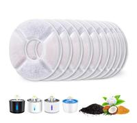 10Pack Cat Fountain Filter Pet Fountain Replacement Filter,Replacement Filter for cat or Dog Water Fountains