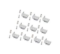 10pack European Standard Aluminum Profile Shelf Brackets for 202 3030 4040 Supports Heavy Type and Easy Installation Aluminum Profile