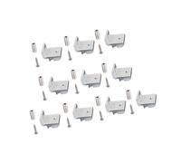 10pack European Standard Aluminum Profile Shelf Brackets for 202 3030 4040 Supports Heavy Type and Easy Installation Fixed Accessories