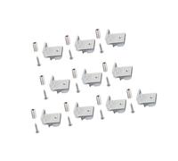 10pack European Standard Aluminum Profile Shelf Brackets for 202 3030 4040 Supports Heavy Type and Easy Installation Aluminum Profile