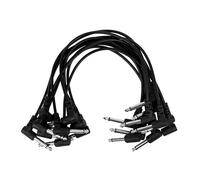10Pack Guitar Effect Pedal Cable Instruments Patches Cord Electric Effect Wire Metal Head Guitars Part Electric Patches Cables