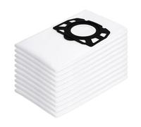 10Pack KFI 487 Vacuum Cleaner Bags for Kärcher WD4 WD5 WD6 WD5P WD6P MV4 MV5 MV6 Fleece Filter Bags,Dust Bags for 2.863-006.0 Wet & Dry Vacuum Cleaners