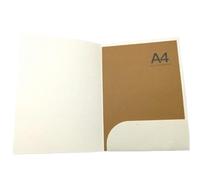 10Pack Kraft Paper File Folder A4 Size Presentation for Sheet Music Office Receipt Bills Report Project for MusicalScore Photo(1 Pocket-White)