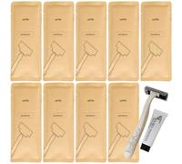 10Pack Luxury Individually Wrapped Hotel Disposable Razors Kit With Shave Cream; All Purpose Private Body Pocket Shave Set for Guests; Skin Friendly Travel Shaving Razor for Hotel,Travel, Daily Use