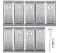 10Pack Luxury Individually Wrapped Multipurpose Hotel Travel Disposable Razors Kit With Shave Cream; SPA Sauna Body Razor Set; Skin Friendly Manual Shaving Razor for Hotel,Travel, Daily Use