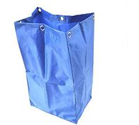 10PACK Replacement Janitorial Cart Bag（arriving in 7-11working days）,Waterproof High Capacity Thickened Housekeeping Commercial Janitorial Cleaning Cart Bag(16 x 11 x 27inches) (Blue)
