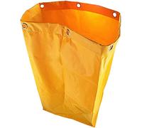 10PACK Replacement Janitorial Cart Bag(arriving in 7-11working days),Waterproof High Capacity Thickened Housekeeping Commercial Janitorial Cleaning Cart Bag(16 x 11 x 27inches) (Yellow)