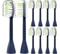 10Pack Toothbrush Replacement Heads Compatible for Philips One Series Sonicare Rechargeable HY1200/06 BD1003/AZ(Blue)