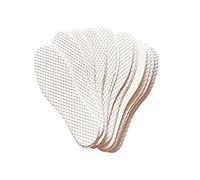 10Pairs White Barefoot Insoles Disposable Breathable Insole For Sweat Absorption (Women)