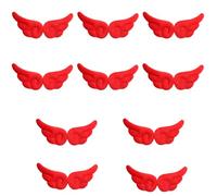 10Pairs Wing Hair Clip Hairpieces Alloy Accessories Trendy Hair Ornaments For Parties And Daily Wear