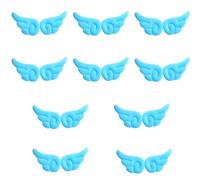 10Pairs Wing Hair Clip Hairpieces Alloy Accessories Trendy Hair Ornaments For Parties And Daily Wear
