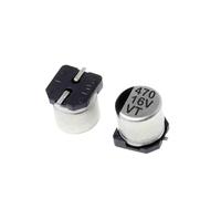 10pc 0.33UF 0.47UF 1UF 2.2UF 3.3UF 4.7 10UF 22UF 33UF 47UF 100UF 220UF 470UF 50V 6.3V 1000UF SMD Aluminum Electrolytic Capacitor ZDVHOMCB(50V 0.47UF 10PCS)