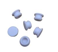 10PC 2.5mm To 21mm Silicone Rubber Stopper Anti Dust High Low Temperature Resistant Screw Protection Cover 1/8" 5/16" 3/8" 1/4" 1/2"(White color,A 7mm(0.28 inch))