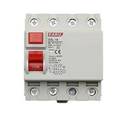 10pc 4P 32A 10mA Type A RCCB RCD ELCB Electromagnetic Residual Current Circuit Breaker Differential Breaker Safety Switch(32a)