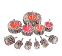 10PC/5pc/2pcs Sandpaper Grinding Flap Polishing Wheels 60-320Grit Sanding Disc Shutter Abrasive Wheel For Drill 6MM Shank wanglan(80,10pc 30x6mm)