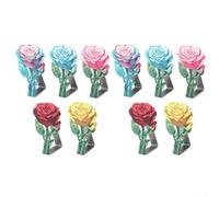 10PC Adjustable Tablecloth Clips Stainless Steel Design for Outdoor Picnics and Events