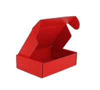 10PC Airplane Box Packaged Express Delivery Carton Clothing Packaging Corrugated Paper Extra Hard Square Boxes for Valentine's Day(Color11,25x20x7cm 10pcs)