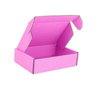10PC Airplane Box Packaged Express Delivery Carton Clothing Packaging Corrugated Paper Extra Hard Square Boxes for Valentine's Day(Color4,20x14x8cm 10pcs)