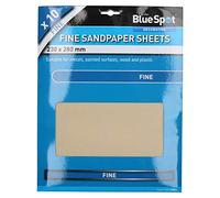 10pc Assorted Sandpaper Sanding Sheets for Metal Wood Plastic Fine 240 Grit