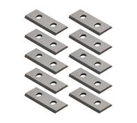 10pc Carbide Square Cutters Insert 30x12x1.5mm 35° for Wood Lathe Turning Tool