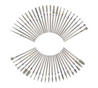 10Pc Diamond Nail Drill Bit, 3/32 Inch Cuticle Cleaning Burr