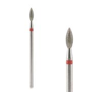 10Pc Diamond Nail Drill Bit, 3/32 Inch Cuticle Cleaning Burr | Rotary Milling Cutter for Manicure Filing, Gel Removal and Nail Edge Work(E147-F)